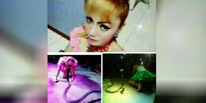 インドネシアの女性歌手イルマ・ブレ(２９)さん、蛇に噛まれるも解毒剤を断ってショーを続け、舞台上で嘔吐痙攣、間もなく死亡