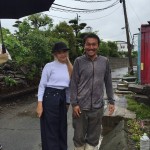 ローラが熊本避難所で炊き出し　志願しお忍び訪問