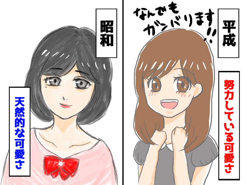 昭和と平成の女性アイドルの違いがわかる８のこと…あなたはどっち派？