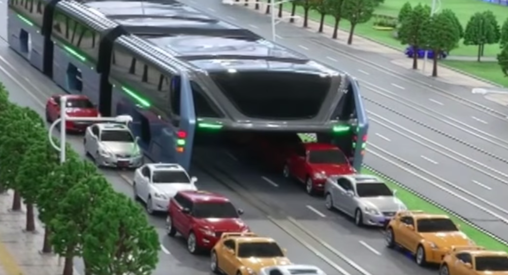 中国が考案した1200人乗りの超巨大バスの発想が天才的