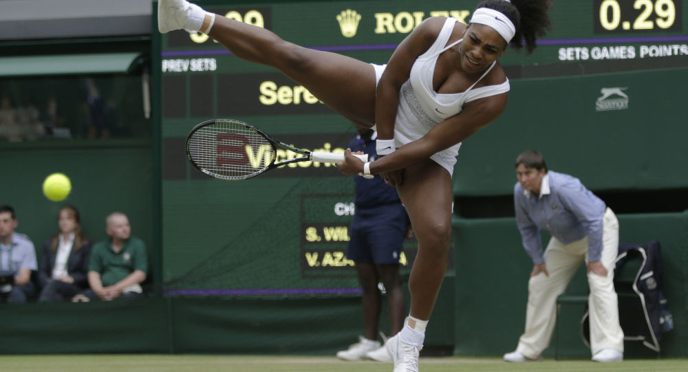 【画像】美人女子テニス選手「スカートが短すぎて食い込んでプレーできないの・・・」