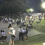 【画像】世田谷公園にミニリュウが出現した結果がこちら　これ半分祭りだろ