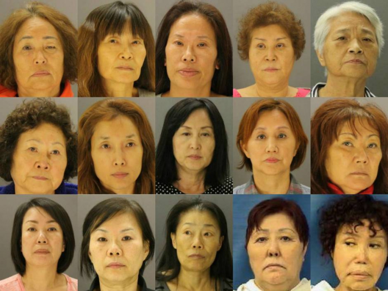 【画像】摘発された韓国人売春婦15人の顔ｗｗｗｗｗ