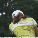 【gif】Eカップ女性がゴルフでスイングしてるだけ