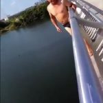 【画像】中国人youtuber「川に飛び込んで死んでみたンゴw」