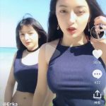 【画像】日本とルーマニアのハーフ女子高生が巨乳な水着姿を晒した結果ｗｗｗｗ