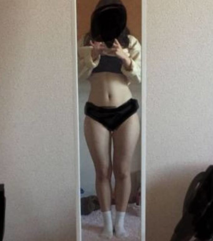 【画像】ケツデカ女子「太ももから腰周りが異常に太くて困ってます、助けて！」