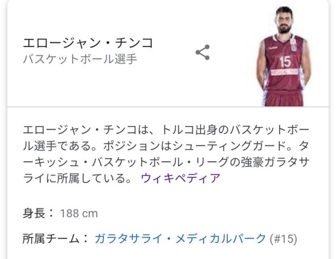 【画像】トルコのバスケ選手のネームが凄いｗｗｗ