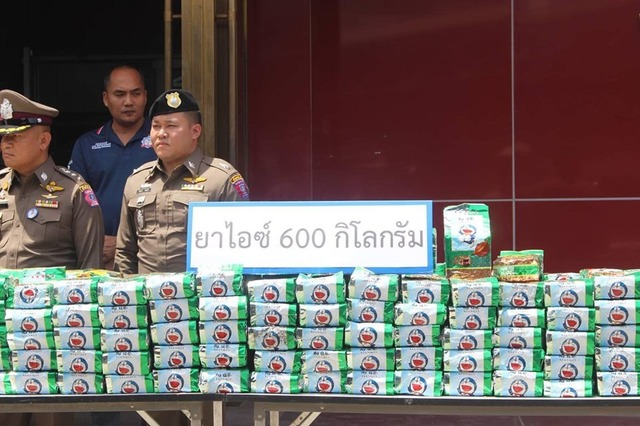 【画像】タイで押収された600kgの覚せい剤にドラえもんｗｗｗ