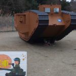 【画像】茨城県、保育園に戦車がやってきてしまう