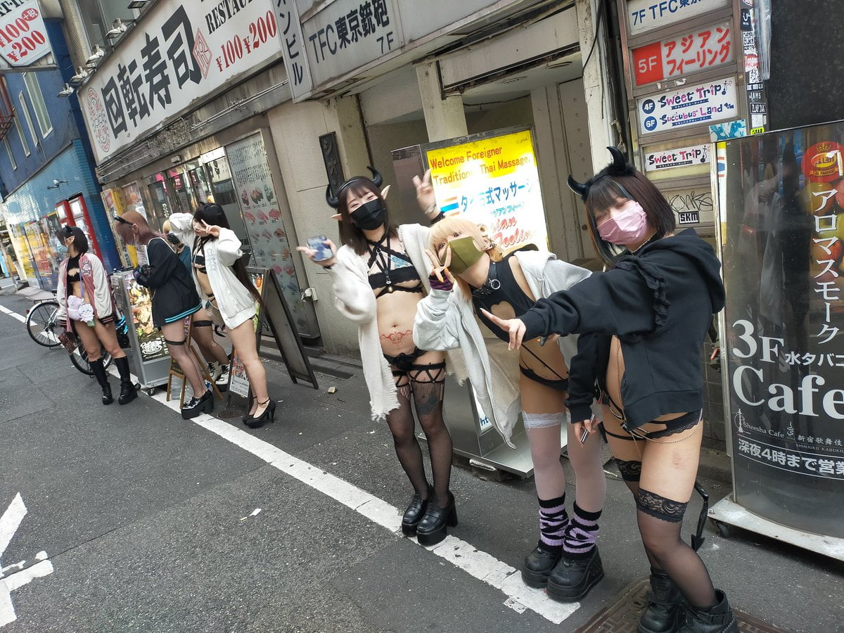 【画像】日本、エチエチ娼婦が増えまくる！！！！！